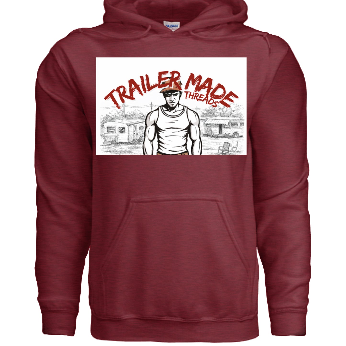 ANTIQUE CHERRY RED - FRONT