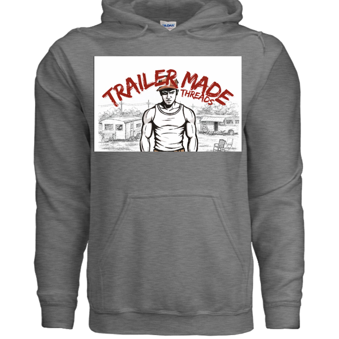 GRAPHITE HEATHER - FRONT