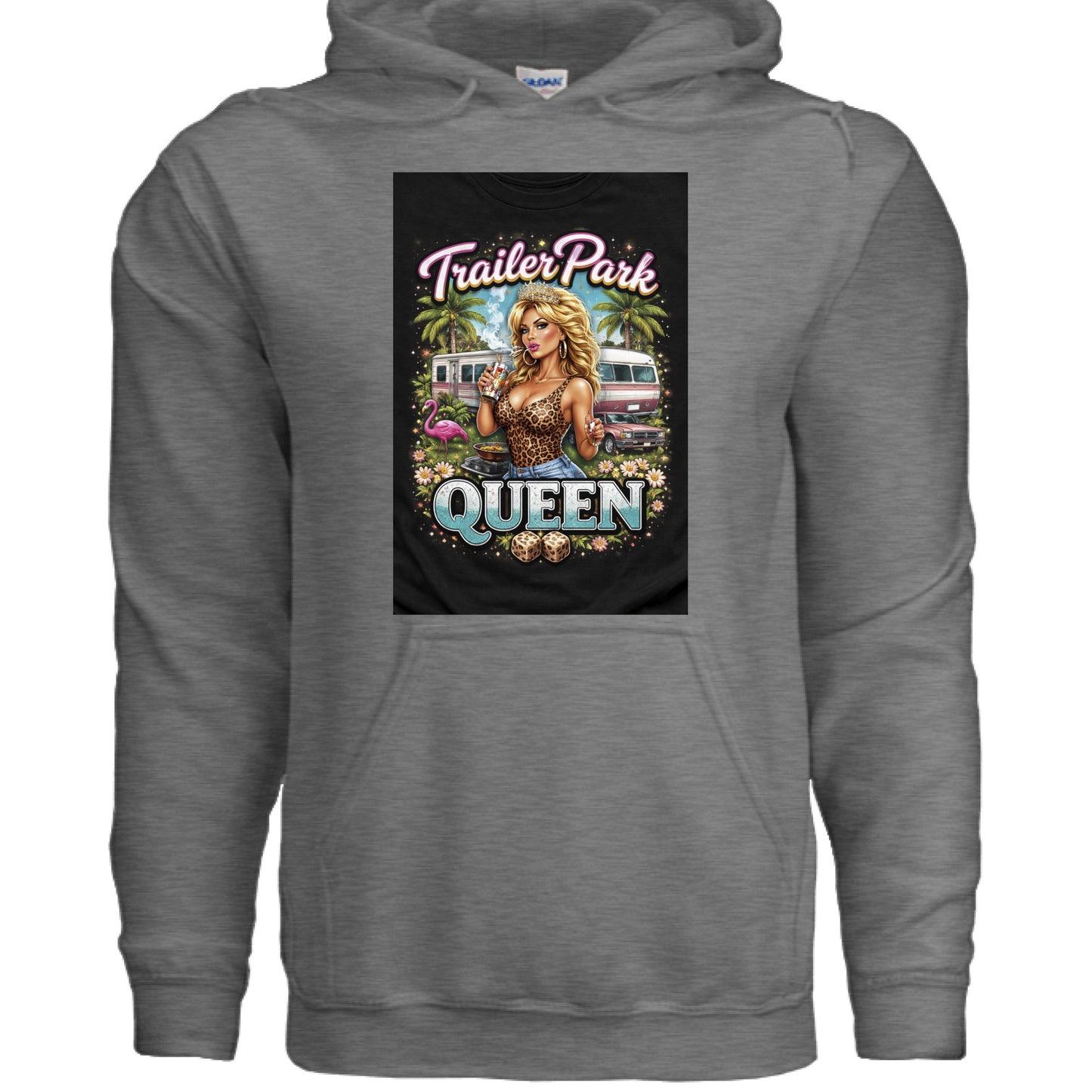 GRAPHITE HEATHER - FRONT