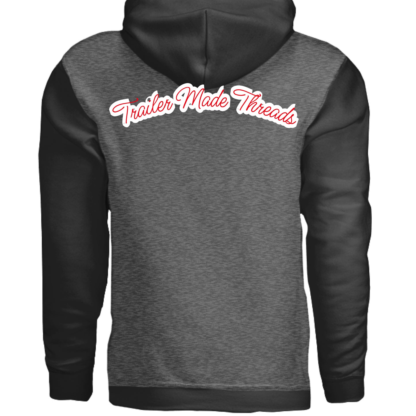 Charcoal Heather/ Black - BACK