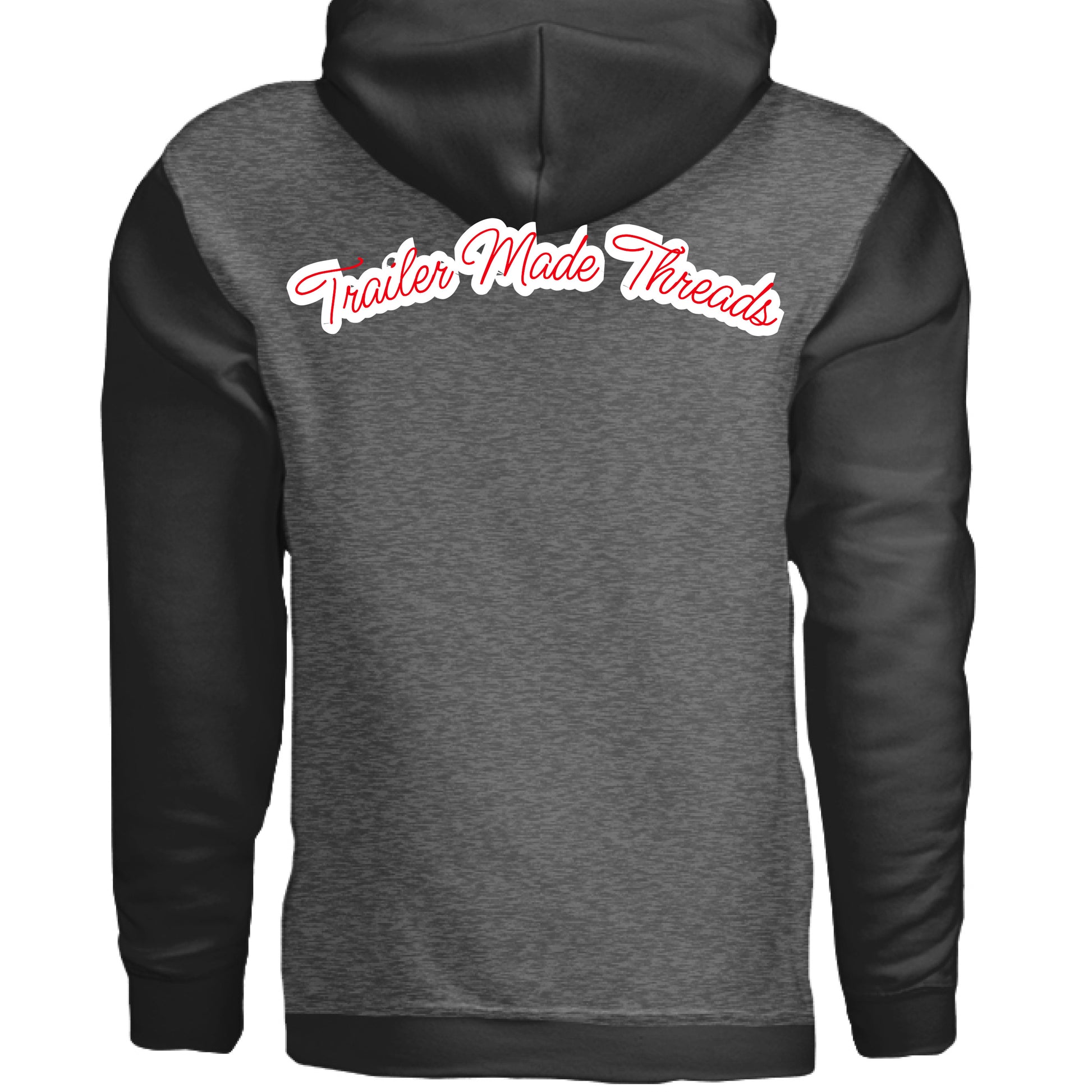 Charcoal Heather/ Black - BACK