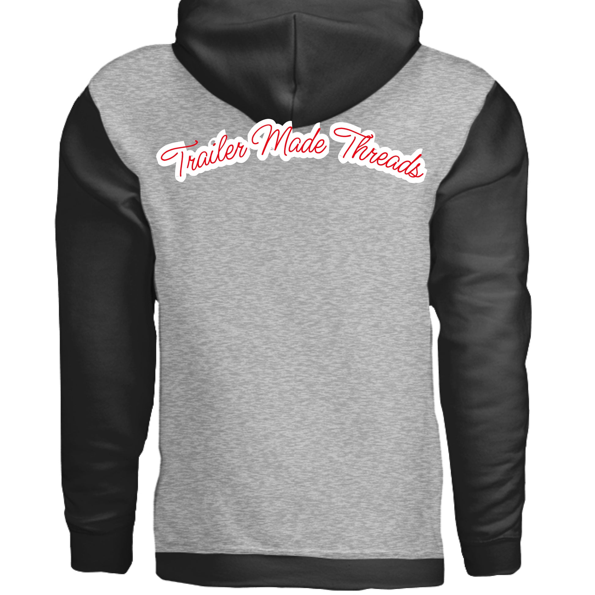 Grey Heather/ Black - BACK